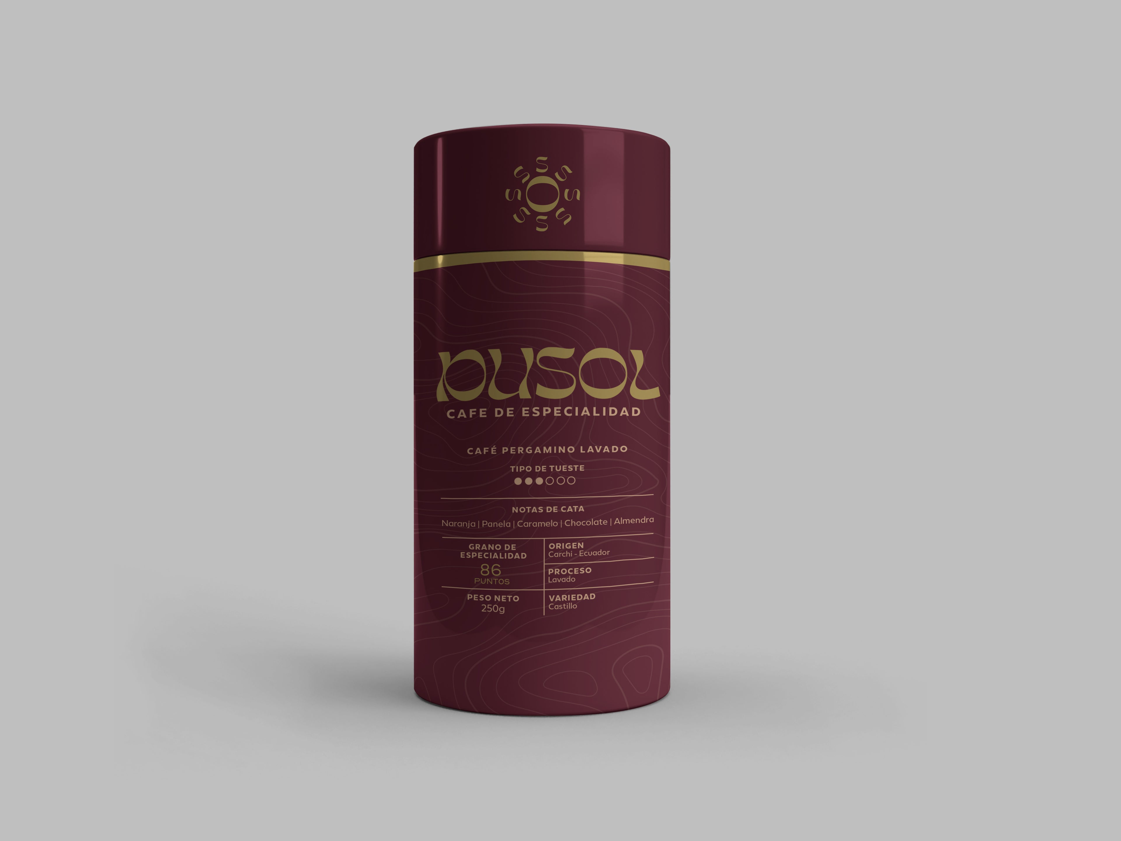 Cilindro 250 g – Café Molido para Espresso