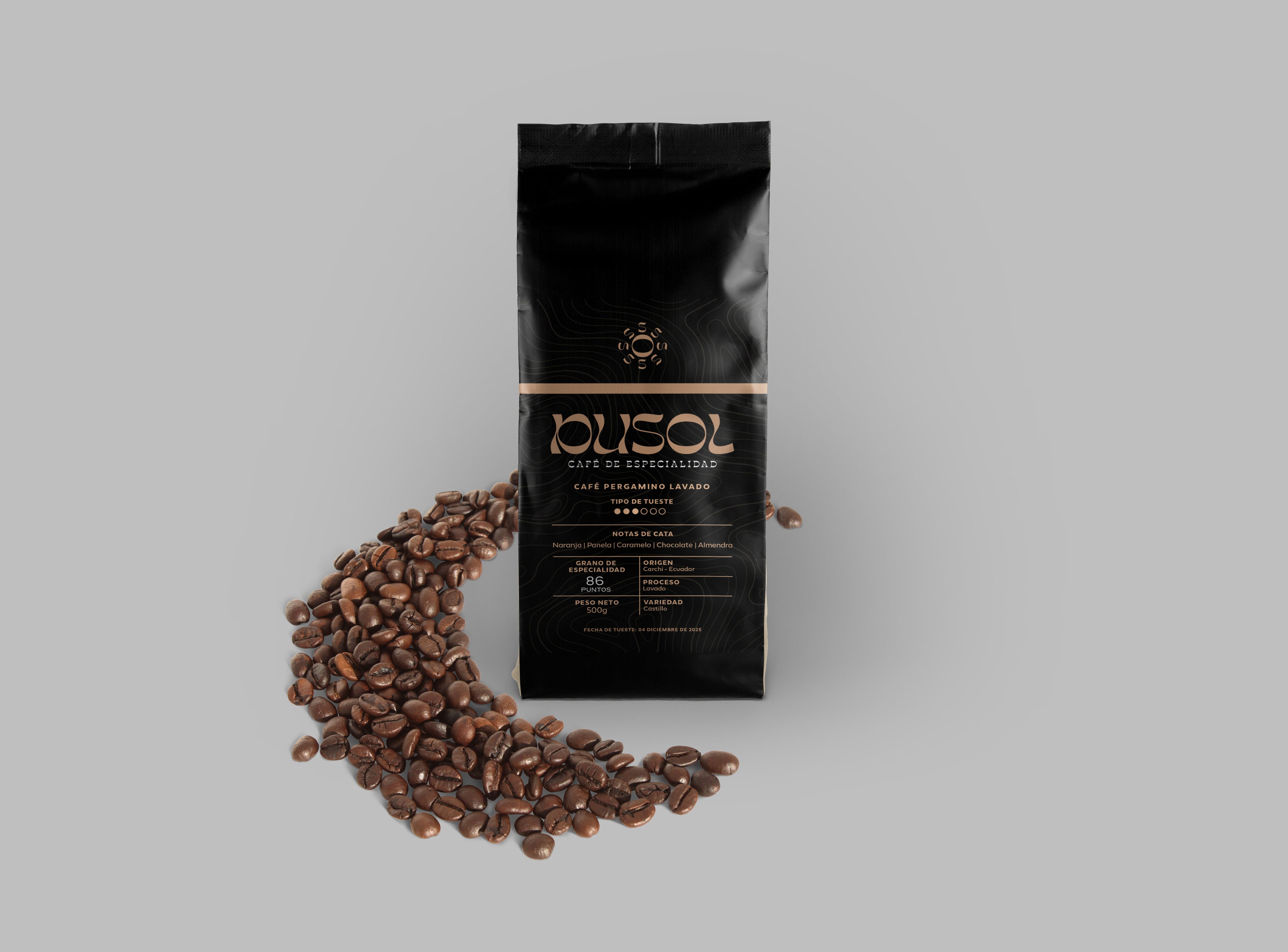 Funda de 500 g – Café Molido para Espresso
